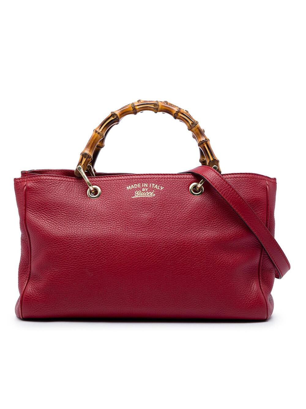 Gucci Medium Calfskin Bamboo Shopper #361031G63B